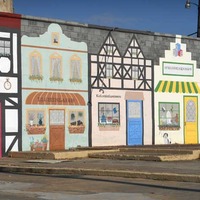 German Village Factory Mural