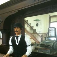 Animatronic Bartender, West of the Pecos Museum