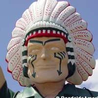 Muffler Man - Indian Chief