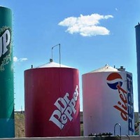 Giant Soda Cans