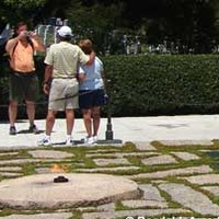 JFK's Eternal Flame and Grave