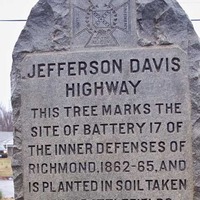 Highway Marker to a Dead Confederate Tree