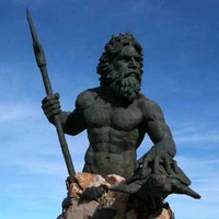 Giant Statue of Neptune