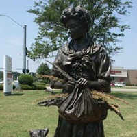 Witch of Pungo Statue