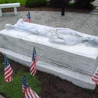 Frozen GI - Rutland County Vietnam Veterans Memorial