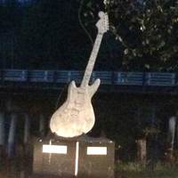 Kurt Cobain Tributes - Concrete Guitar