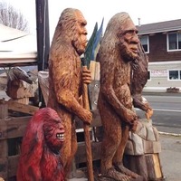 Largest Collection of Chainsaw Carvings