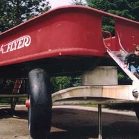 Giant Red Wagon