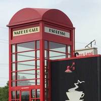 Giant British Phone Booth