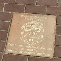 D&D's Gary Gygax Plaque