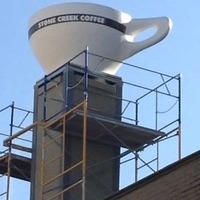 Giant Coffee Cup