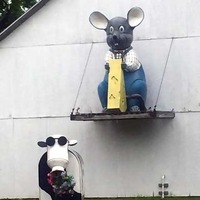 Big Mouse, Plus Cow Made of Junk