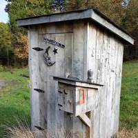 Outhouse Mail Box