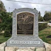 McColloch's Leap Monument