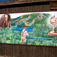 Edison Mural At The Keg Saloon