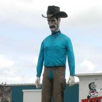 Giant Cowboy Statue