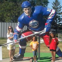 Winnipeg Jets Statues
