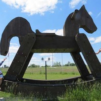 Giant Rocking Horse