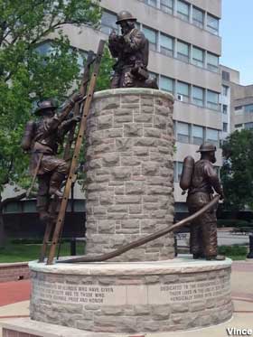 Illinois Firefighter Memorial.