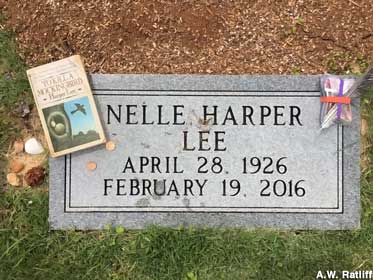 Harper Lee grave.