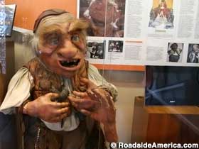 The Hoggle puppet.