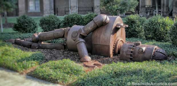 Goldie 1971 - fallen robot giant.