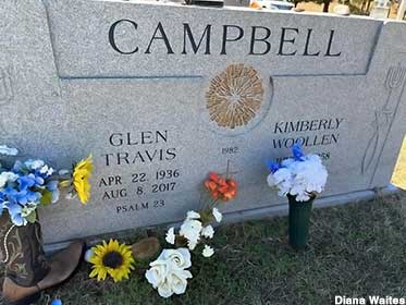 Grave of Glen Campbell.