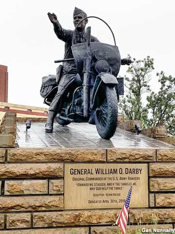 General Darby sculpture.