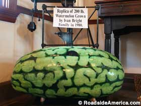 Big Watermelon replica.
