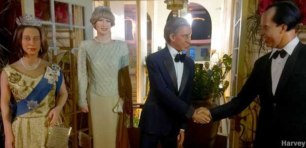 Royalty meets Richard Nixon.