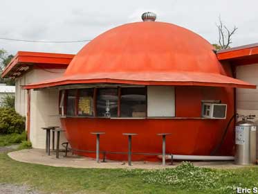 Orange stand.