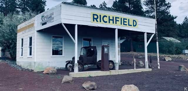 Richfield gas station.