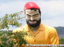Lumberjack Muffler Man - Outside: World's First?