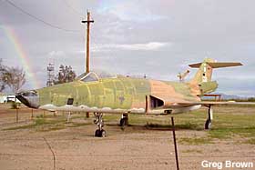 Desert jet fighter.