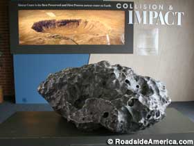 Meteorite fragment.