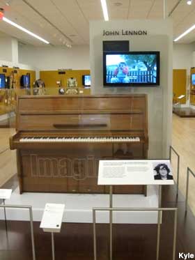 Lennon's Imagine piano.