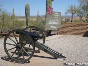Battle of Picacho monument.