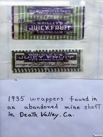 1935 gum wrappers.