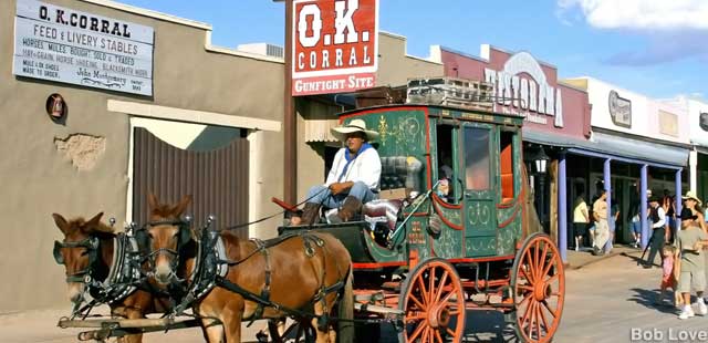 Stagecoach at the O.K. Corral.