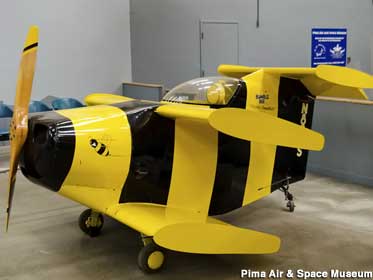 The Bumble Bee was once the world's smallest airplane, held only two gallons of gas.