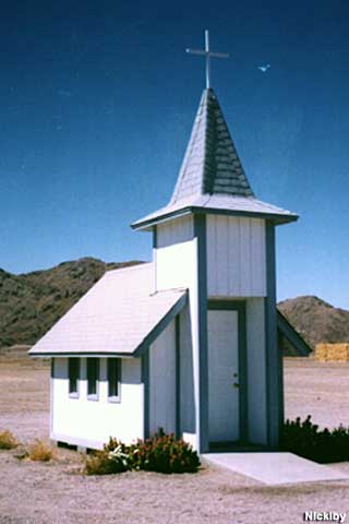 Tiny church of Yuma.