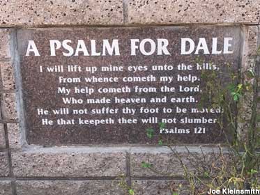A Psalm for Dale.