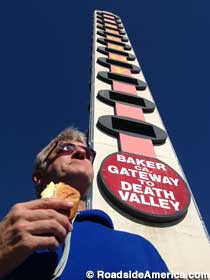World's Largest Thermometer.