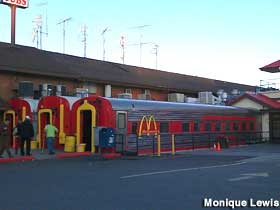 Train station McDonald's.