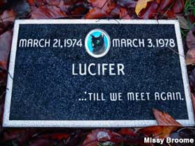 Marker for Lucifer.
