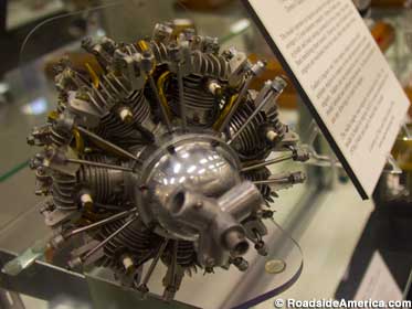 14-cylinder twin row radial engine. 1/8 scale.