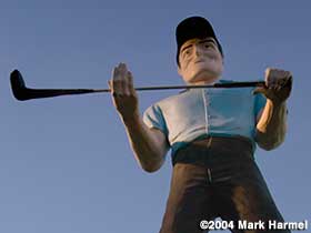 Golf giant.