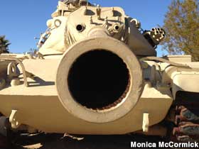 Patton Museum tank.