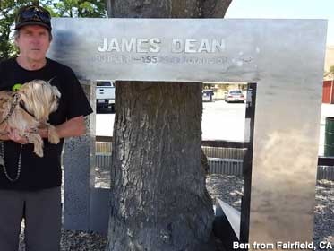 James Dean Memorial.