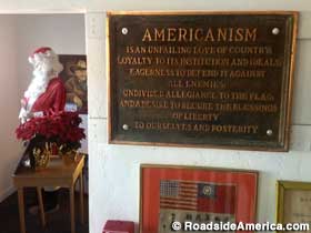 Americanism and Santa Claus.